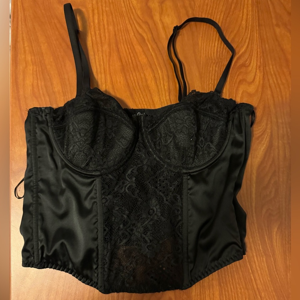 Sincerely Jules Black Lace Corset